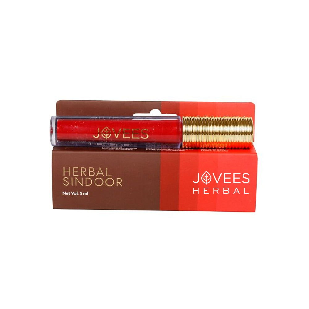 Jovees Sindoor Red | Bright, Quick Drying & Long Lasting | Smudge-Proof - 5 ml