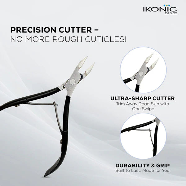 Ikonic Basics 2 in 1  Cuticle Pusher & Cutter  IKB-644-1C