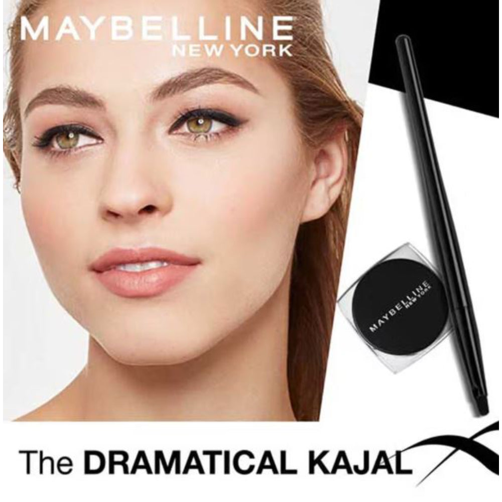 Maybelline New York Lasting Drama Gel Eyeliner With Expert Eyeliner Brush (2.5g)