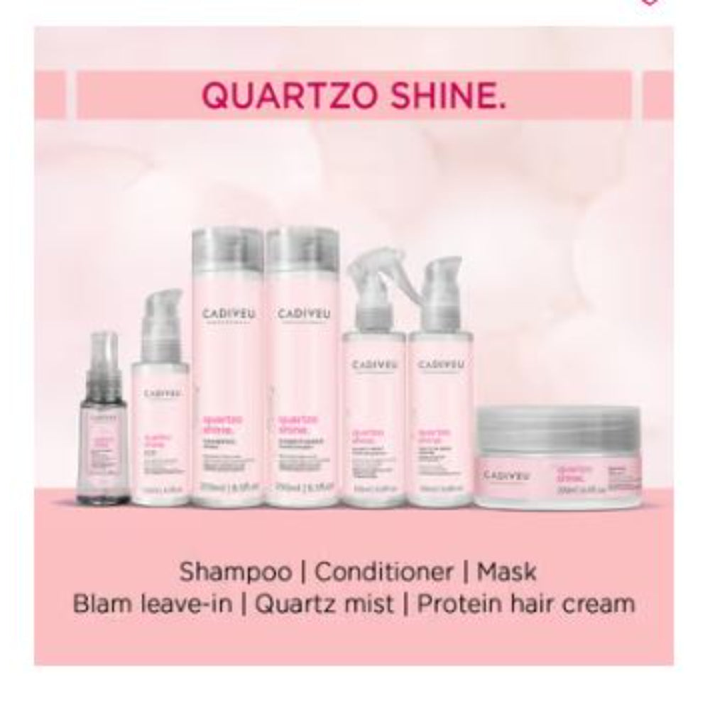 Cadiveu - Quartzo Shine Shampoo For Soft & Shiny Hair (250ml)