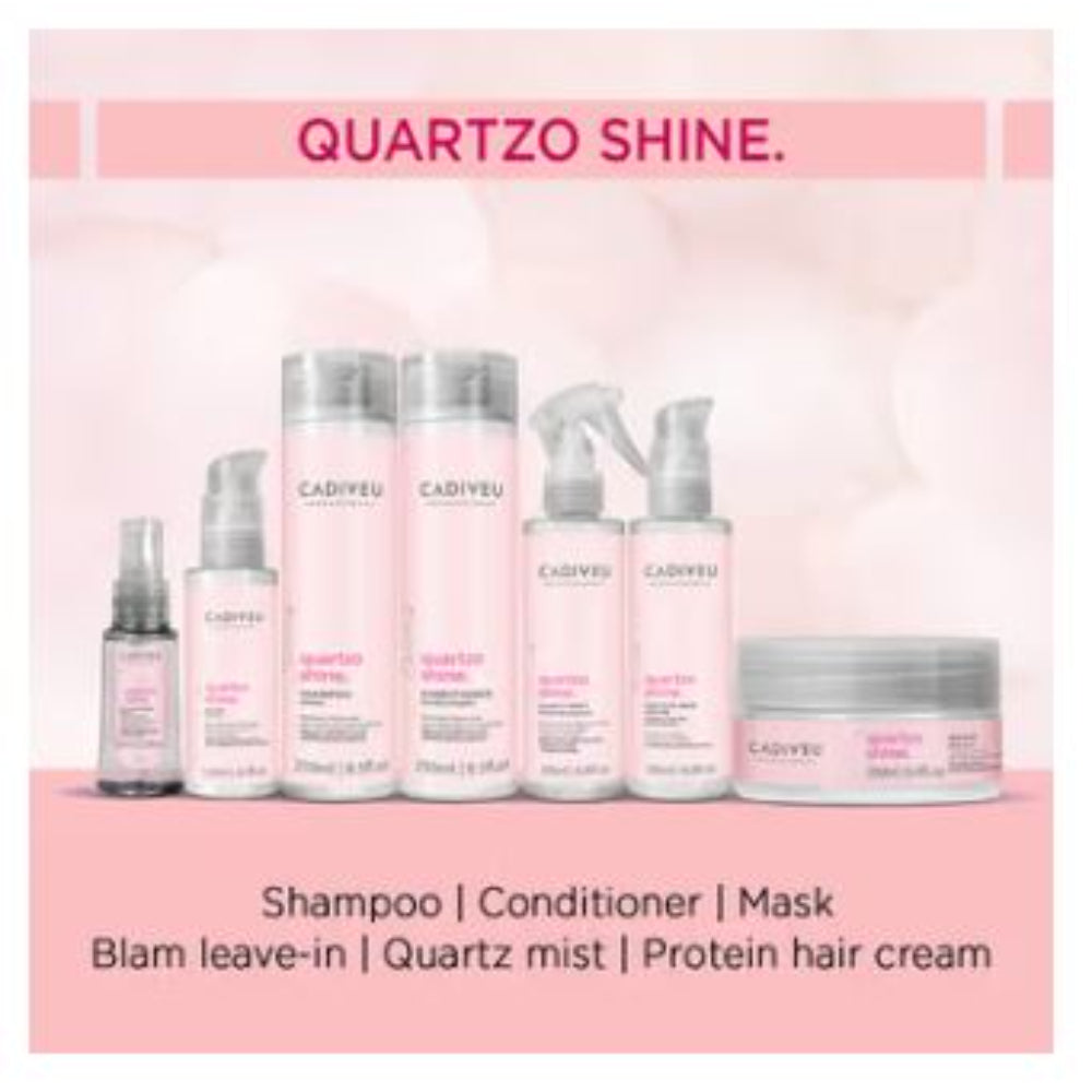 Cadiveu - Quartzo Shine Liquid Quartz Hair Serum For Soft & Shiny Hair (65ml)