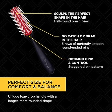 Denman Small Styling Brush, D143 - 5 Row