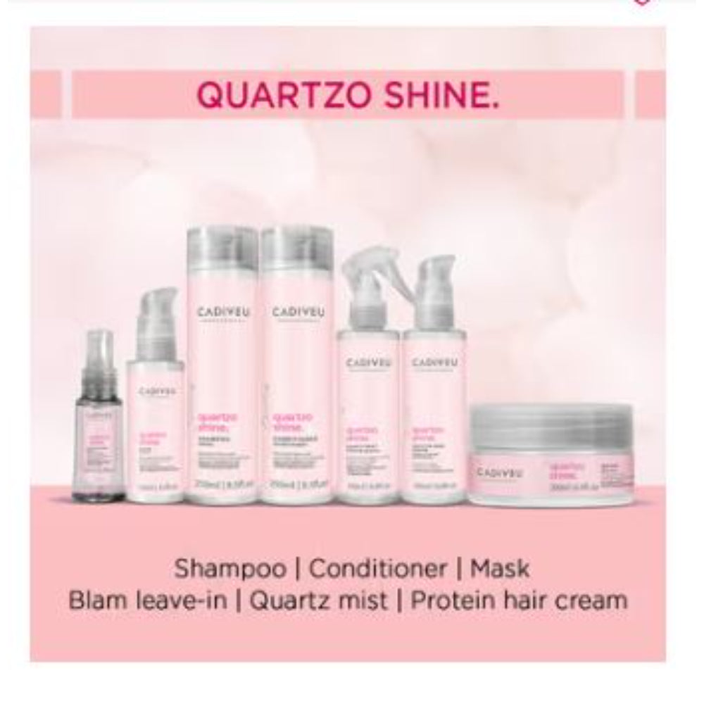 Cadiveu - Quartzo Shine Protein Hair Cream For Soft & Shiny Hair (200ml)