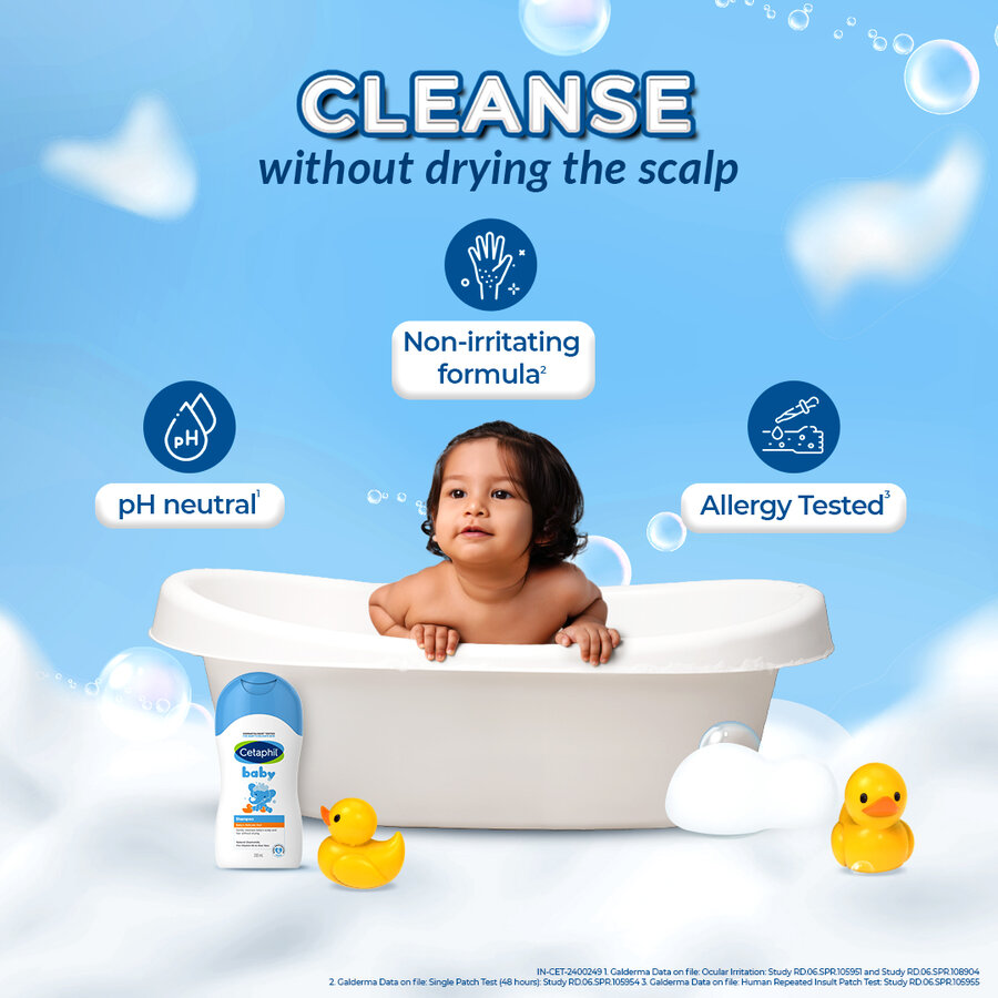 Cetaphil Baby Shampoo – Gentle Hair Cleansing & Care