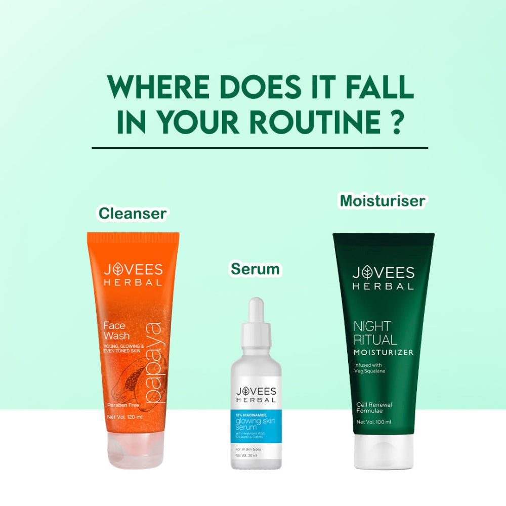 Jovees Night Ritual Moisturizer | Prevents Dark Spots | Reduces Fine Line | Skin Renewal & Rejuvenation