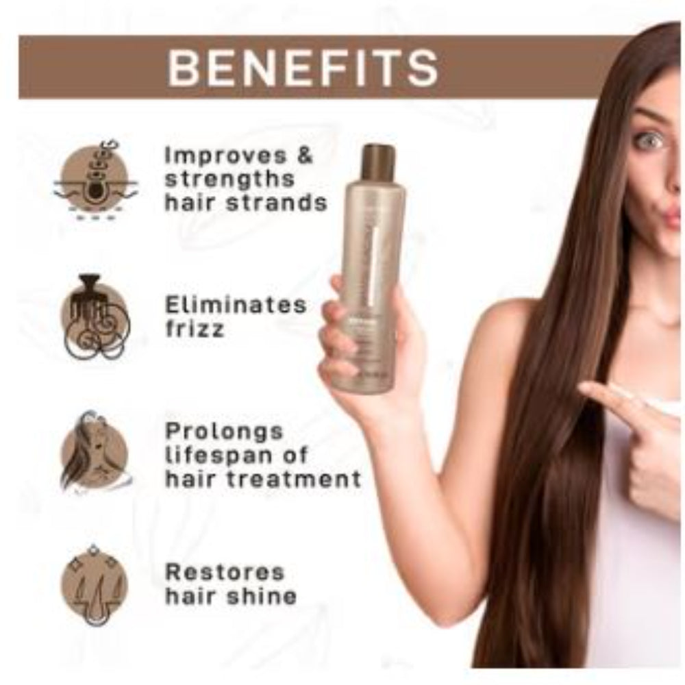 Cadiveu - Brasil Cacau Professional Extreme Repair Shampoo Sulfate Free For Damaged Hair (300ml)