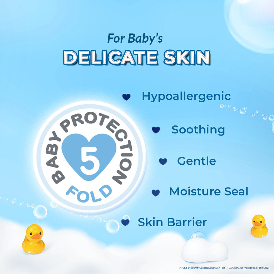 Cetaphil Baby Moisturizing Bath & Wash – Gentle Care for Newborn Skin