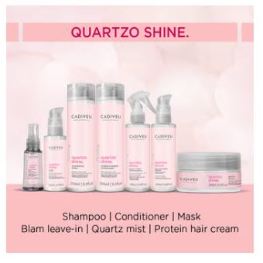 Cadiveu - Quartzo Shine Leave-In Balm For Soft & Shiny Hair (120ml)