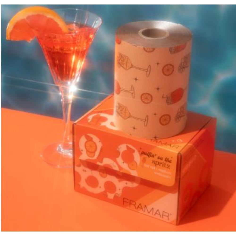 Framar - Puttin' On The Spritz - Embossed Roll 320 ft - choose your own length