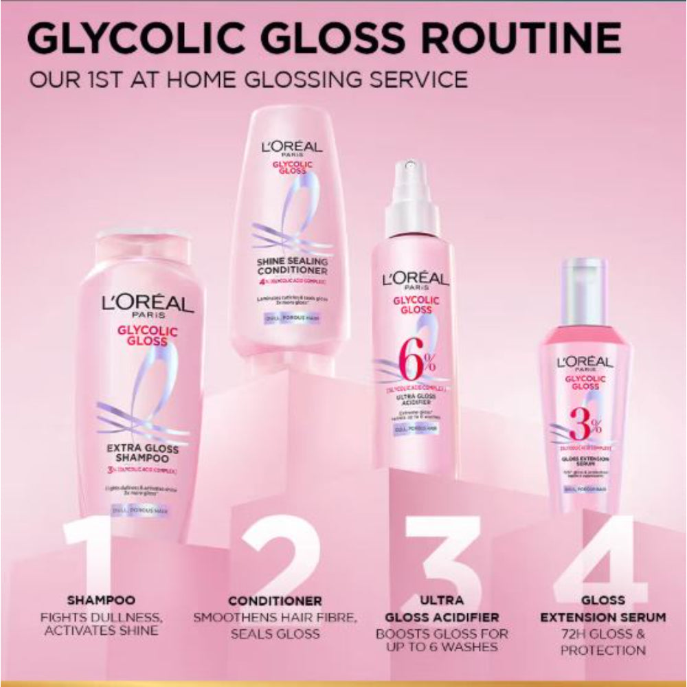 L'Oreal Paris Glycolic Gloss Shine Sealing Conditioner