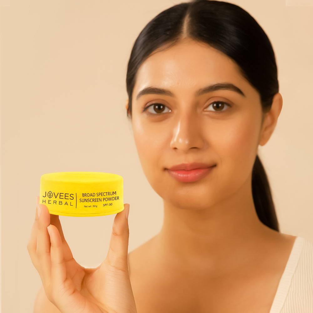 Jovees Broad Spectrum Sunscreen Powder | SPF 30 | Prevents Skin Damage 50 g