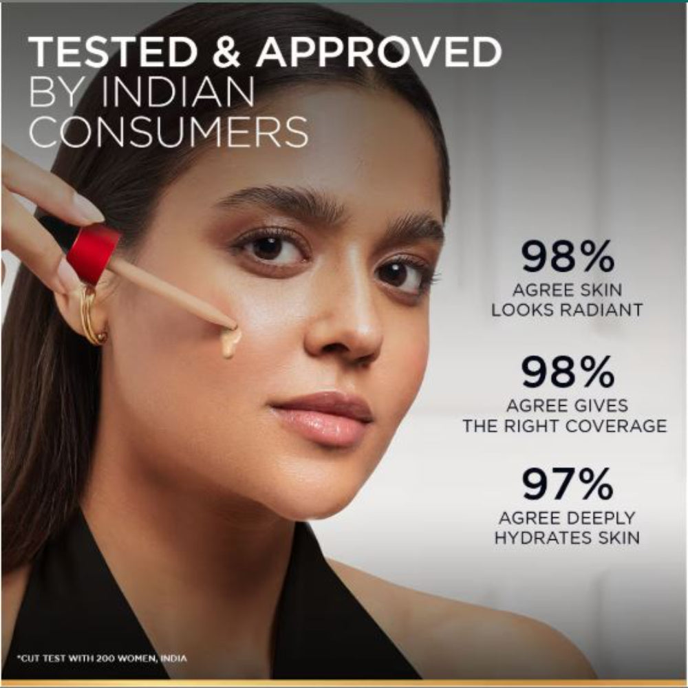 L’Oreal Paris Infallible 24H Tinted Serum Foundation, Lightweight, Dewy & Radiant (30 ml)