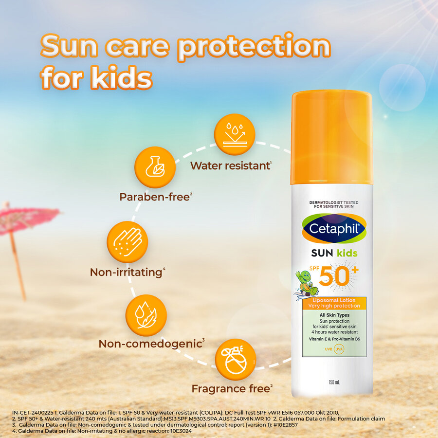 Cetaphil Sunscreen Kids with UVA, UVB & IR Protection