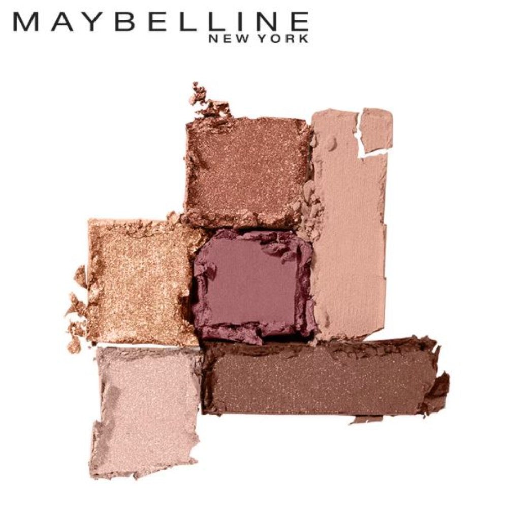 Maybelline New York The City Mini Eyeshadow Palette, Shimmery & Metallic Finish (6.1g)