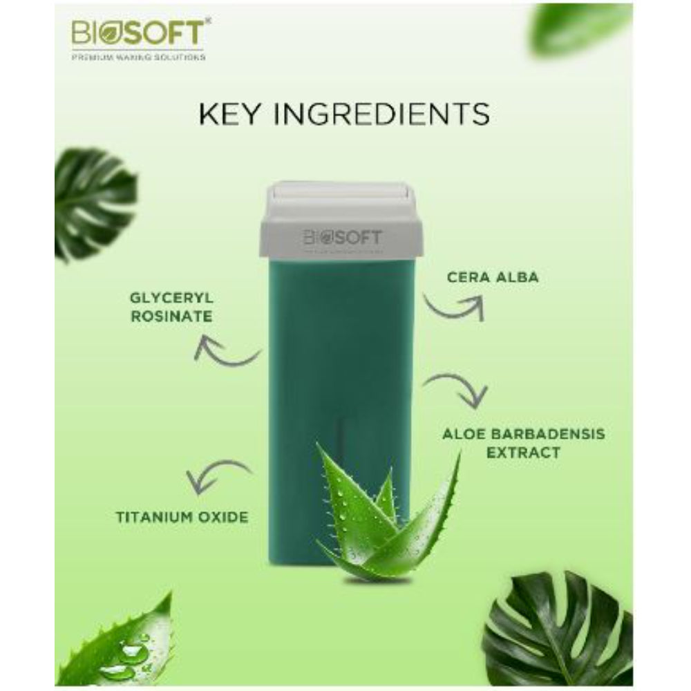 BioSoft - ALOE VERA CREAM WAX CARTRIDGE