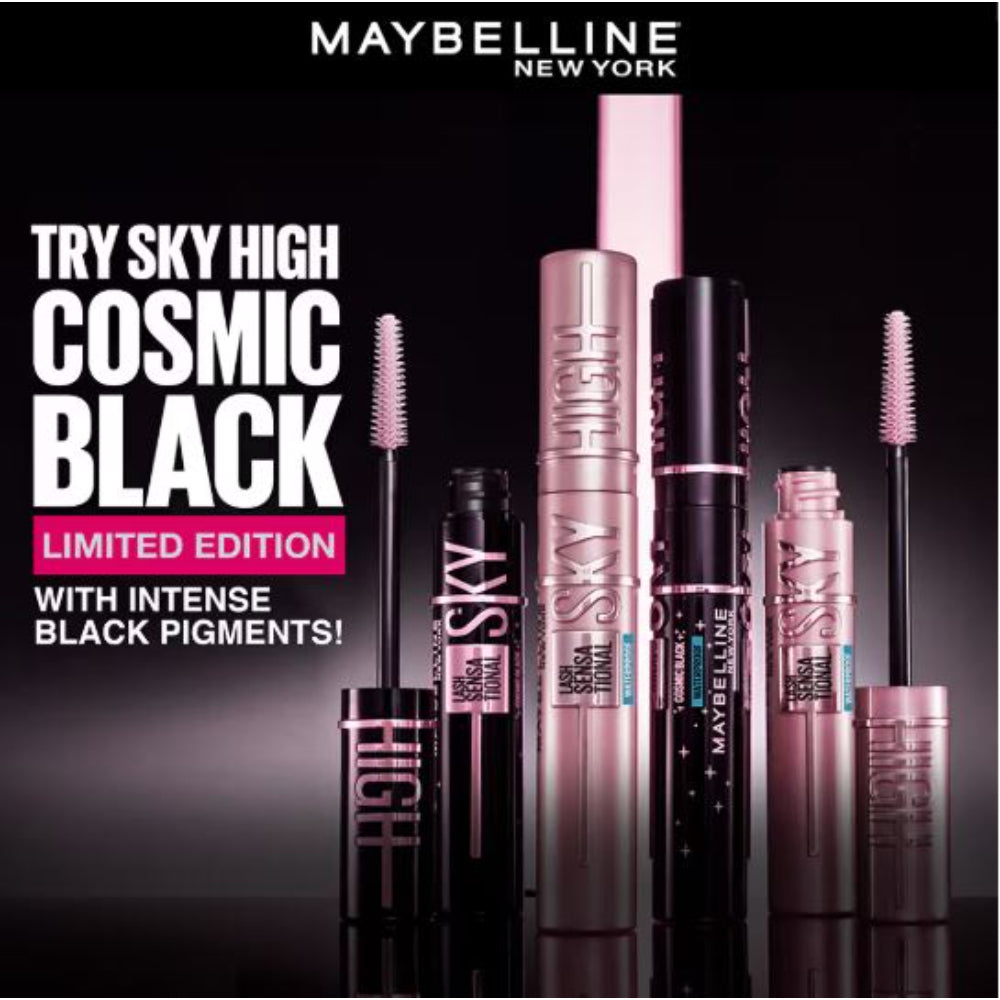 Maybelline New York Lash Sensational Sky-High Mascara, Lengthening & Waterproof (6ml)