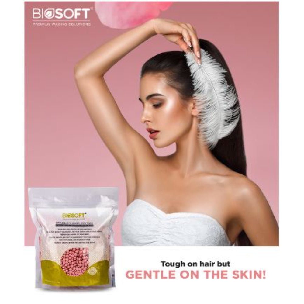 BioSoft - ROSE STRIPLESS WAX