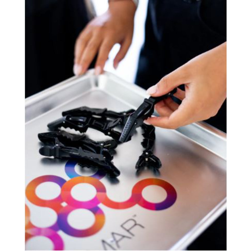 Framar - Gator Grip Clips - Black Pack of 4