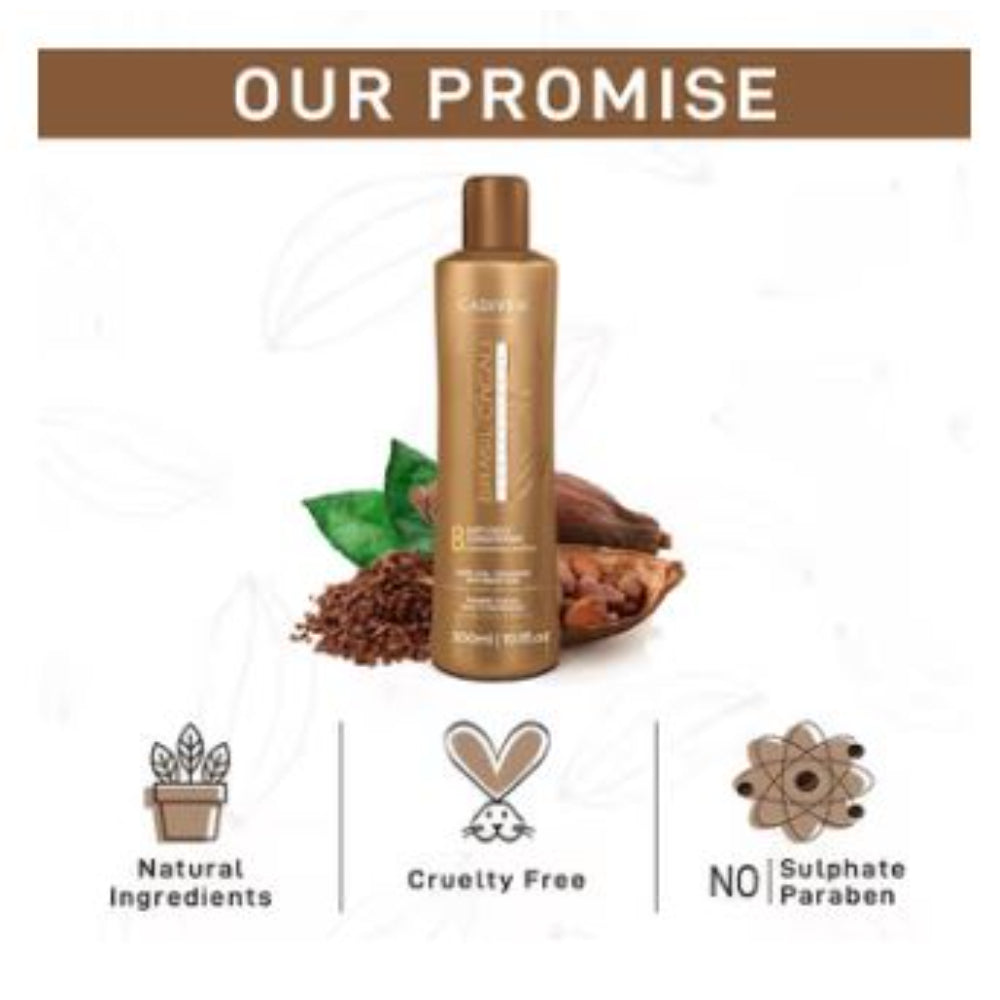 Cadiveu - Brasil Cacau Anti Frizz Conditioner For Dry & Frizzy Hair (300ml)