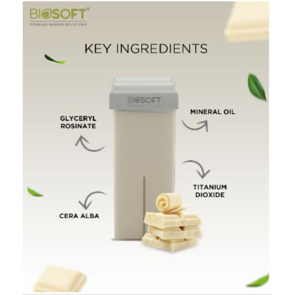 BioSoft - WHITE CHOCOLATE CREAM WAX CARTRIDGE