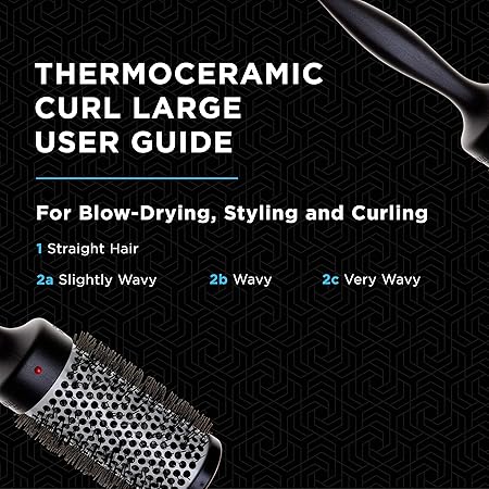 Denman Large Hot Curl, D 76 - 48mm