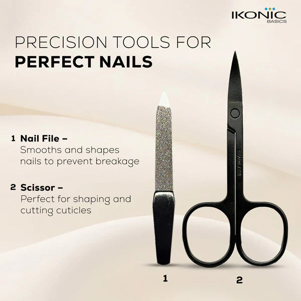 Ikonic Basics 9 in 1  Manicure Kit    IKB-173-2C