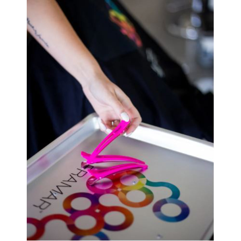 Framar - Super Sectioner Clips - Pink Pack of 4