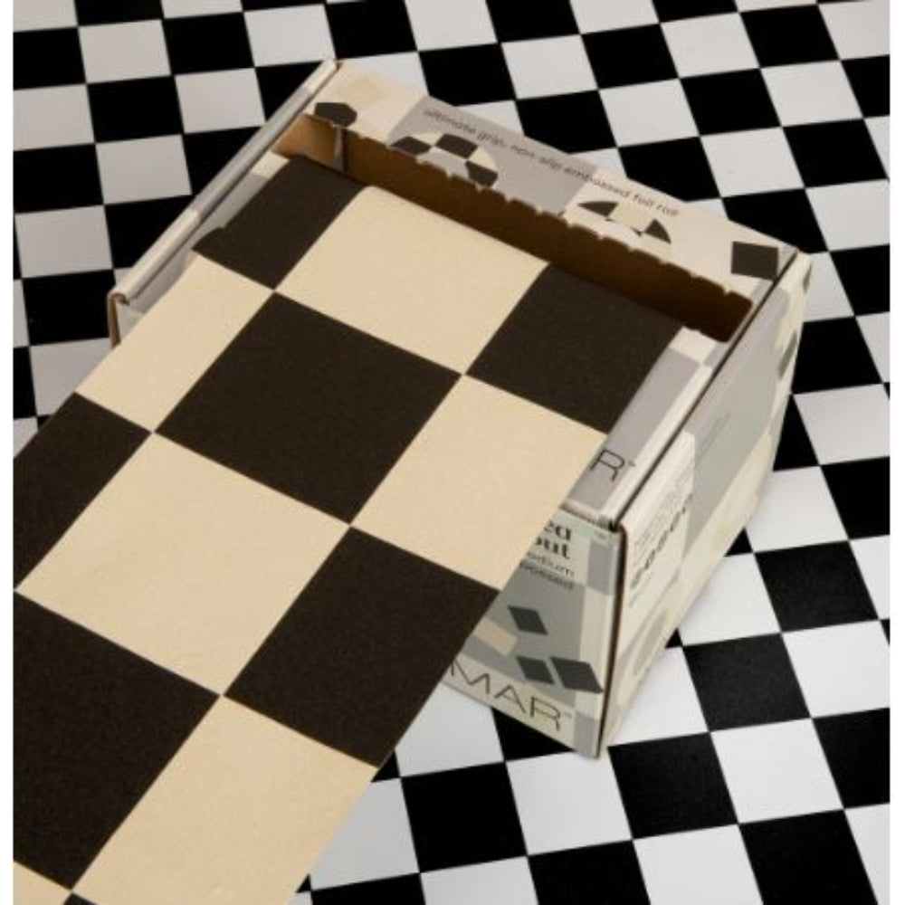 Framar - Checked Out - Embossed Roll 320 ft - choose your own length