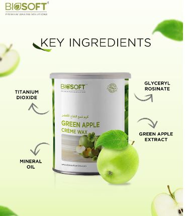 Biosoft - GREEN APPLE CREAM LIPOSOLUBLE WAX
