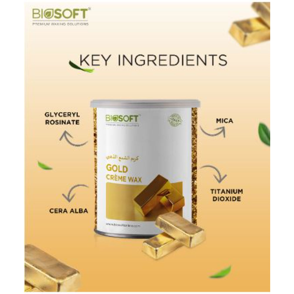 Biosoft - GOLD CREAM LIPOSOLUBLE WAX