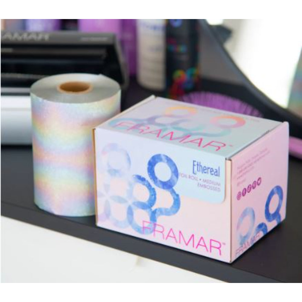 Framar - Ethereal - Embossed Roll 320 ft - choose your own length