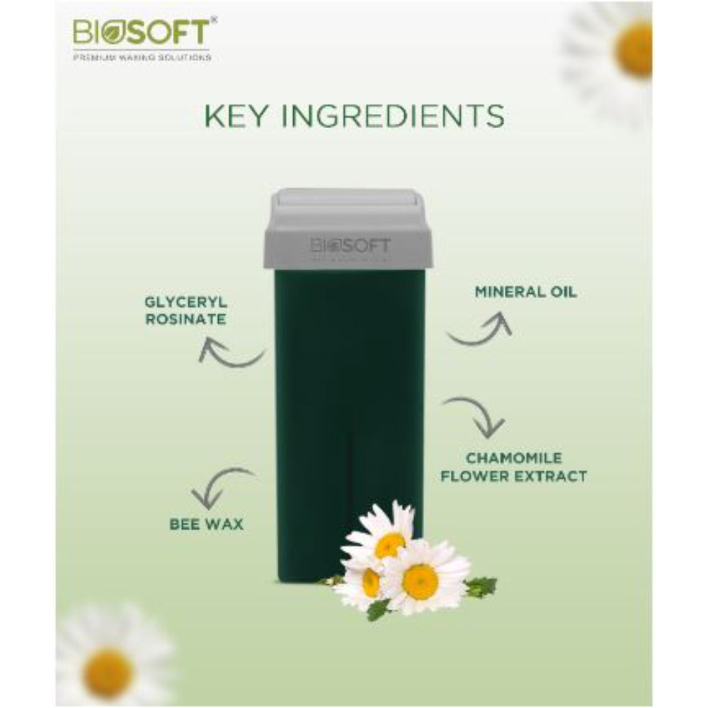BioSoft - AZULENE CREAM WAX REFILL 100ML