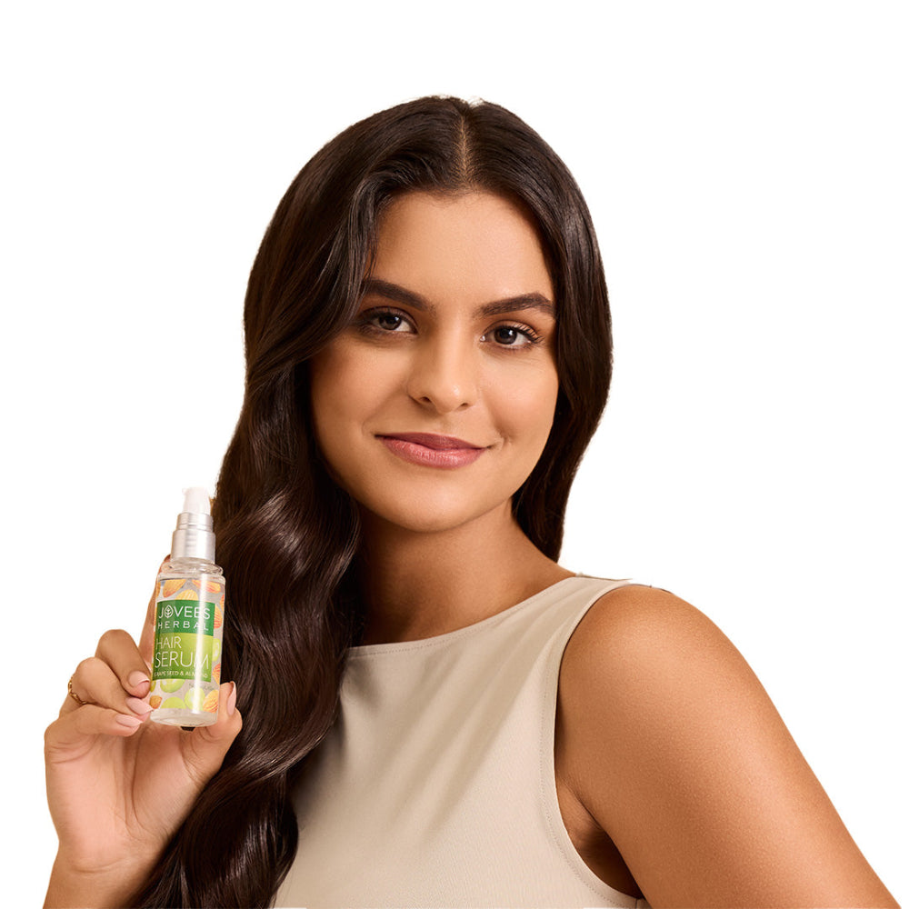 Jovees Hair Serum With Grape Seed & Almond Oil For Frizzy Hair 60 ML