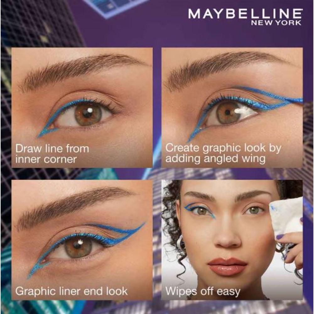 Maybelline New York Tattoo Play Burgundy Liquid Eyeliner (2.1ml)