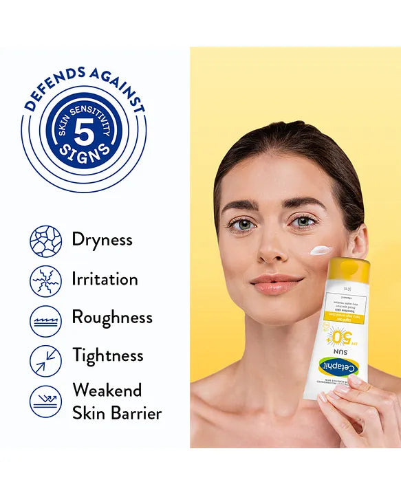 Cetaphil Advanced Sun Protection for Sensitive & Allergy-Prone Skin – UVB, UVA & IR Defense