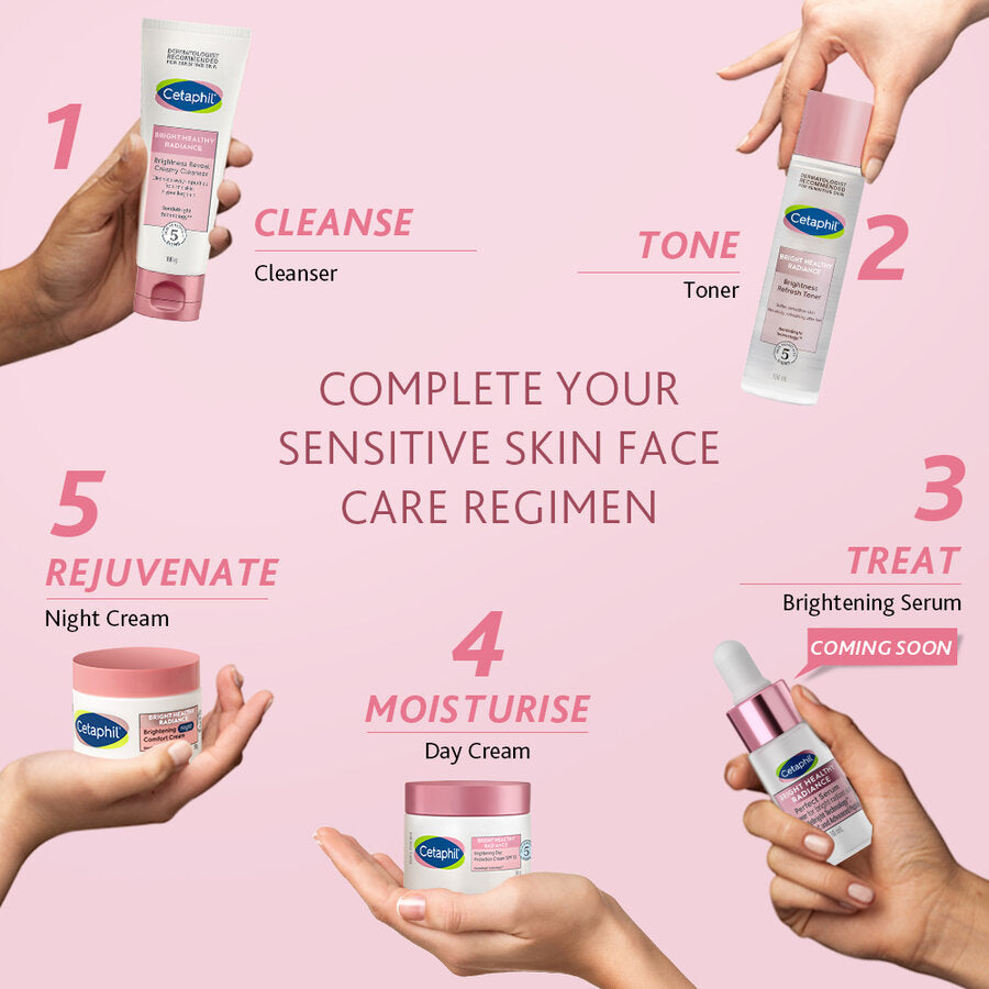 Cetaphil Brightening Night Comfort Cream – Dark Spot Reducing & Hydrating Overnight Care