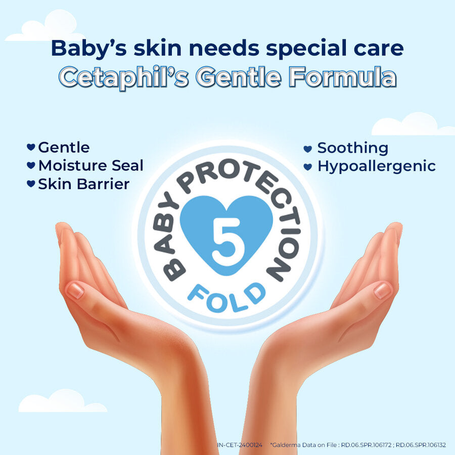 Cetaphil Baby Daily Lotion with Organic Calendula – 24-Hour Nourishing Care