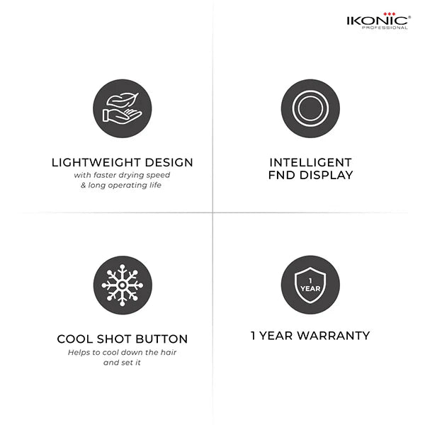 Ikonic Professional Id 2.0 Hair Dryer