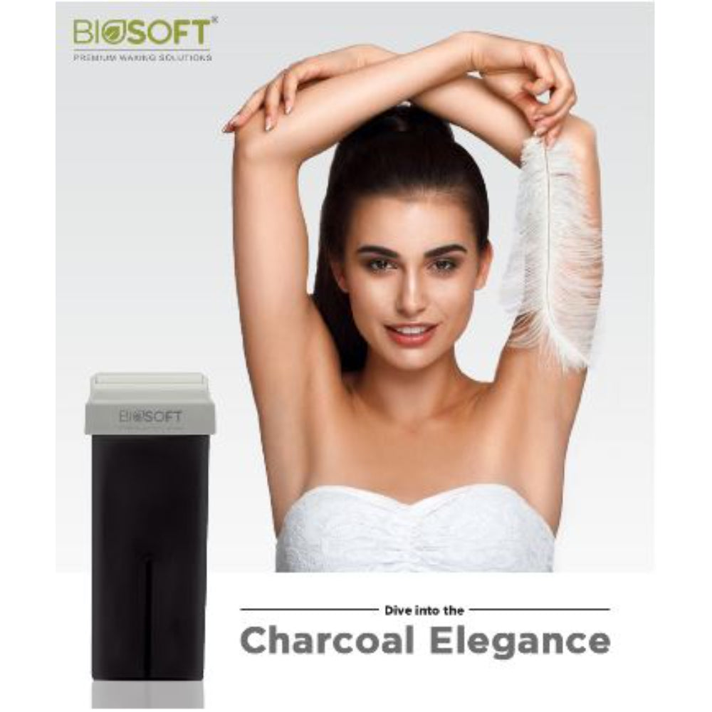 BioSoft - CHARCOAL CREAM WAX CARTRIDGE