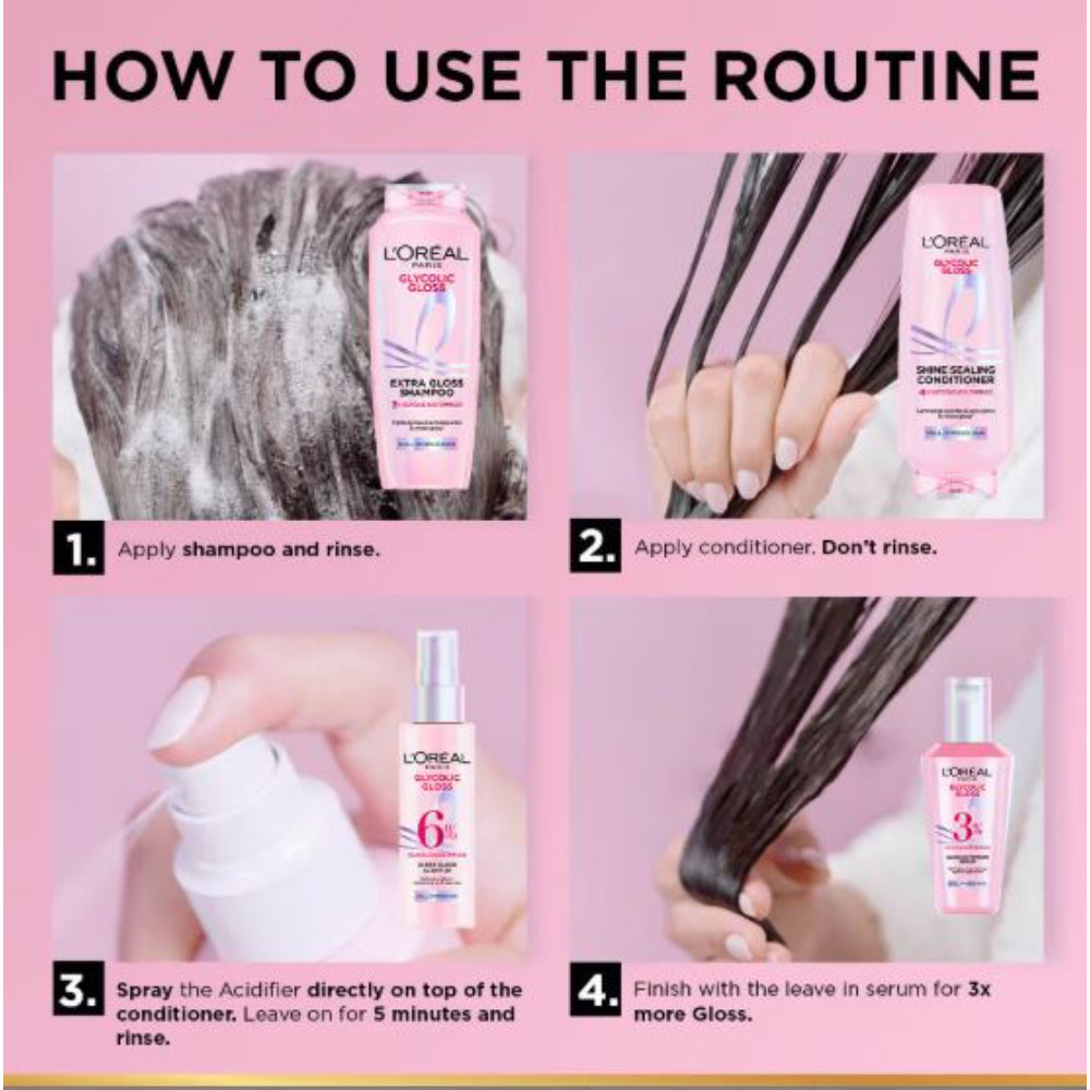 L'Oreal Paris Glycolic Gloss Shine Sealing Conditioner