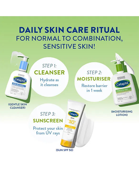 Cetaphil Moisturizing Lotion – Lightweight Daily Hydration with Nut Oil & Vitamin E