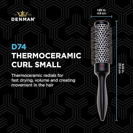 Denman Small Hot Curl, D 74 - 30mm