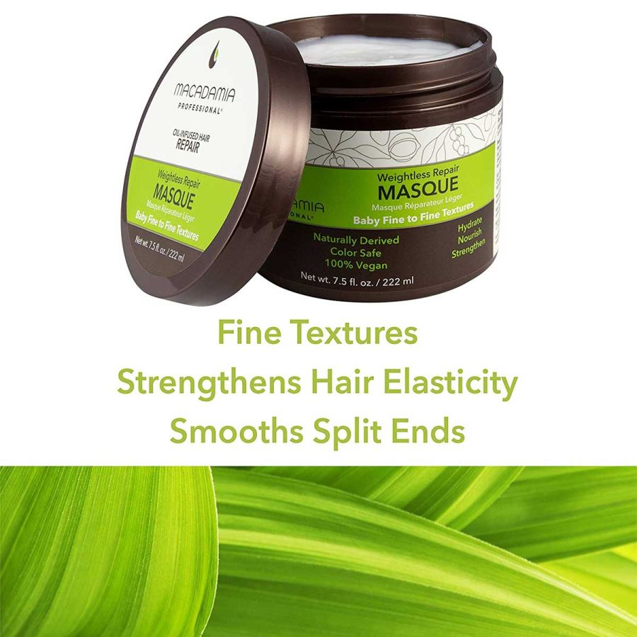 Macadamia Professional Weightless Repair Masque - 300211 (222 ml)