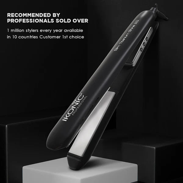 Ikonic Professional Slim Titanium Shine 2.0 Hair Straightener