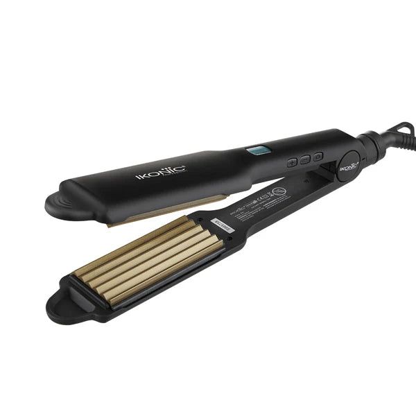 Ikonic Professional S9+ Hair Crimper Black