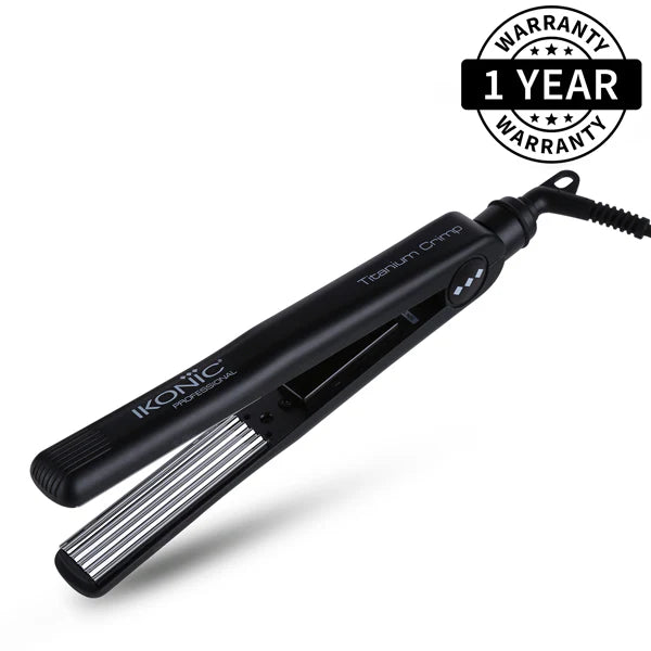 Ikonic Professional Slim Titanium Crimp Hair Crimper