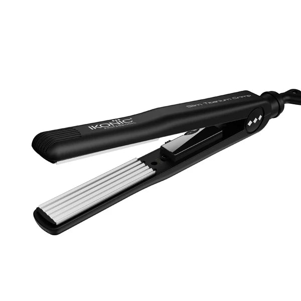 Ikonic Professional Slim Titanium Crimp Hair Crimper