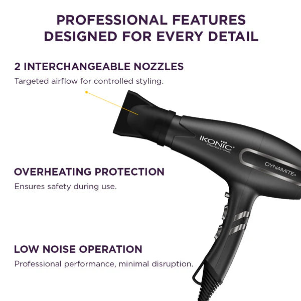 Ikonic Professional Dynamite+ Hair Dryer