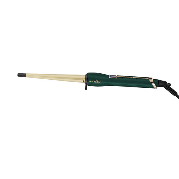 Ikonic Professional Conical Tong Emerald Hair Curler