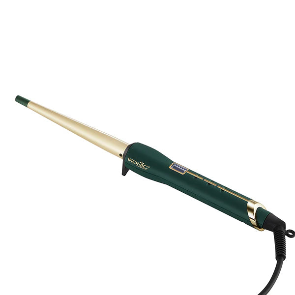 Ikonic Professional Conical Tong Emerald Hair Curler
